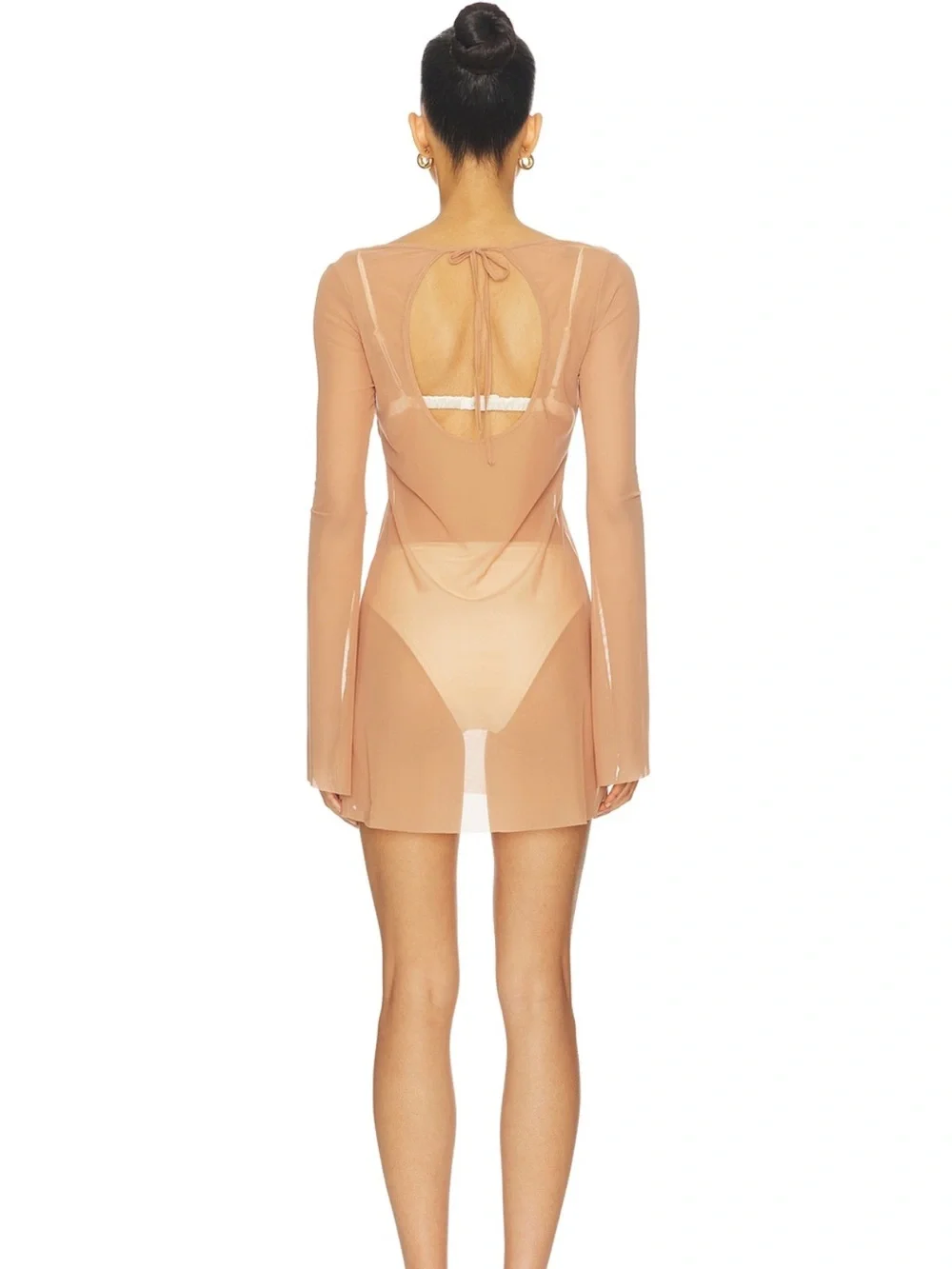 Bond-Eye Ring Priya Mini Dress Fawn Mesh XS/S